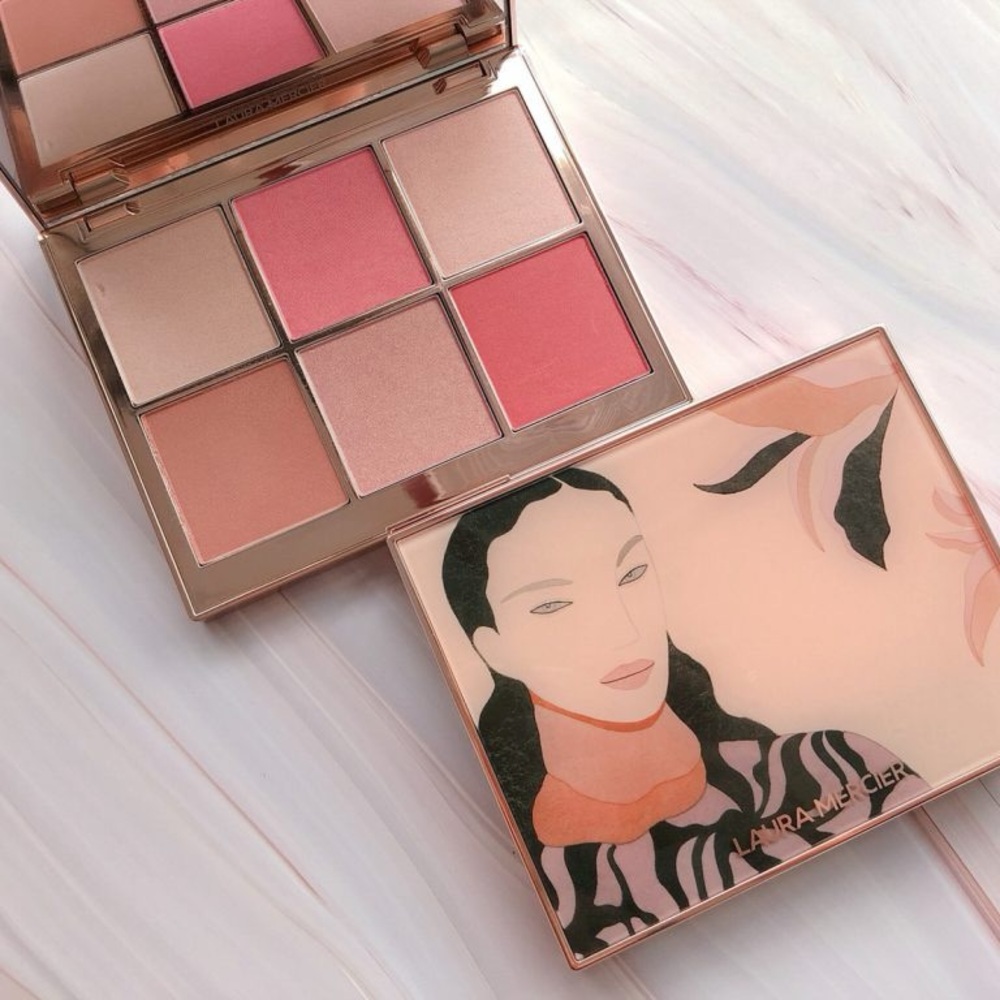 NEW LAURA MERCIER CHEEK CANVAS PALETTE